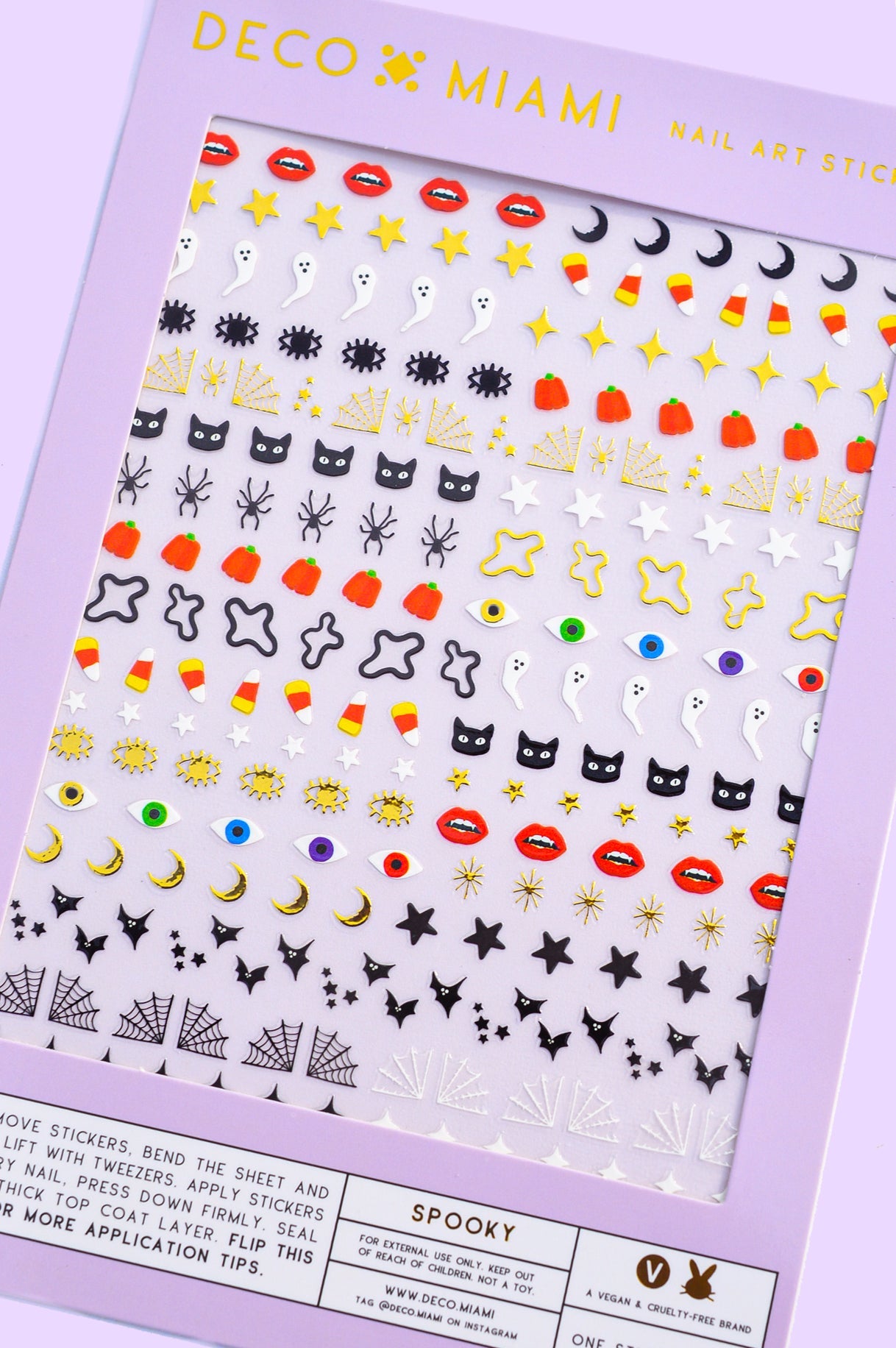 SPOOKY NAIL STICKERS