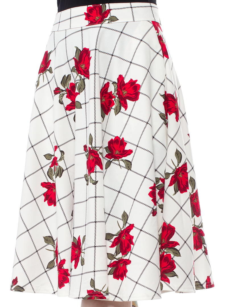 STEADY WAR OF THE ROSES THRILLS SKIRT