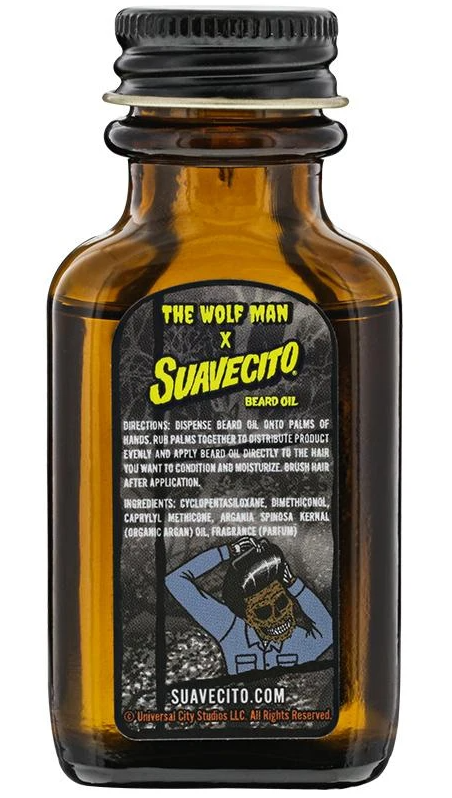 SUAVECITO X THE WOLF MAN BEARD OIL