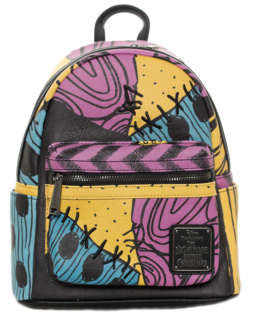 LOUNGEFLY THE NIGHTMARE BEFORE CHRISTMAS SALLY MINI BACKPACK