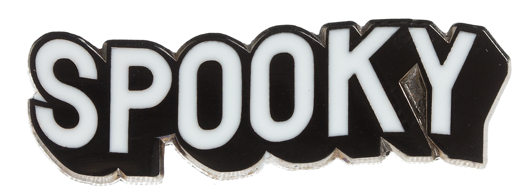 THESE ARE THINGS SPOOKY ENAMEL PIN