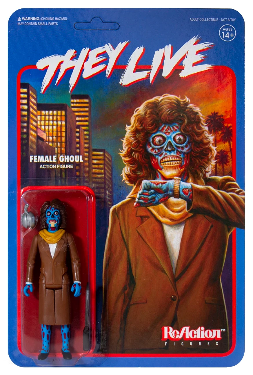 REACTION: THEY LIVE FEMALE GHOUL ACTION FIGURE