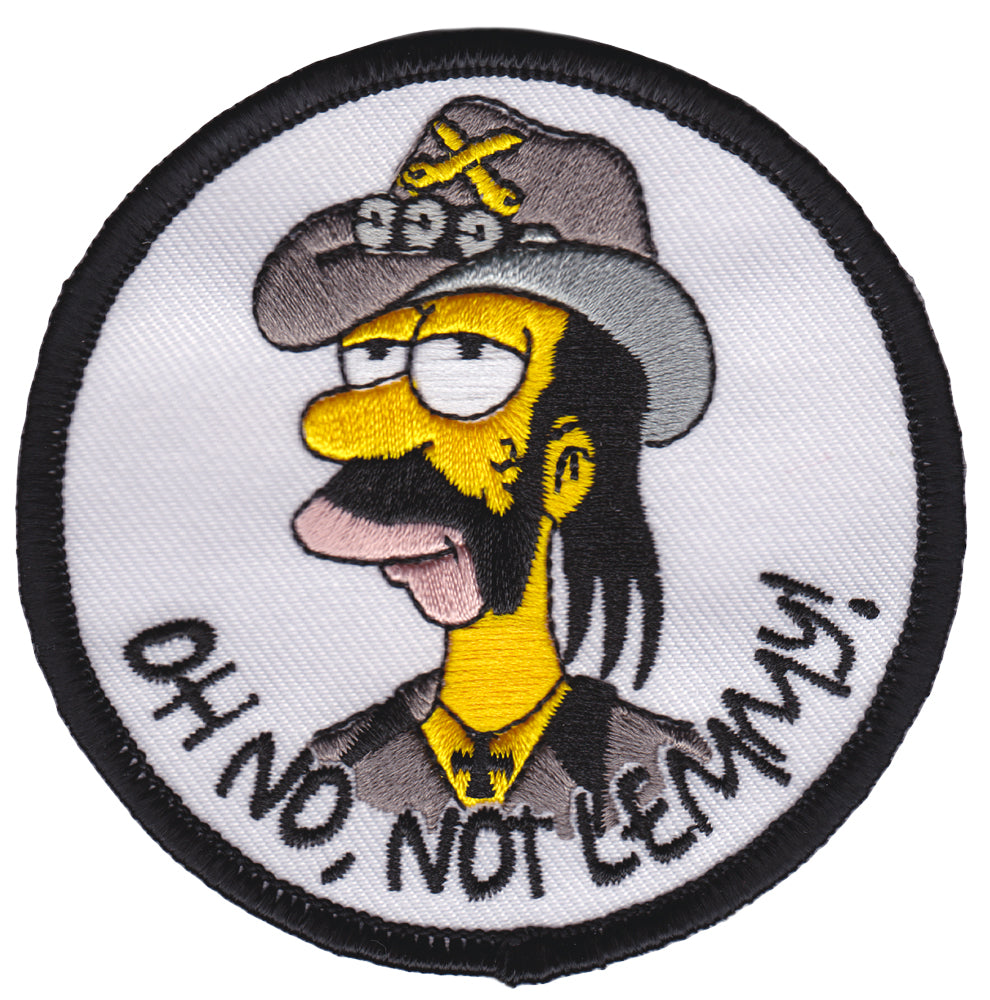 THRILLHAUS OH NO NOT LEMMY PATCH