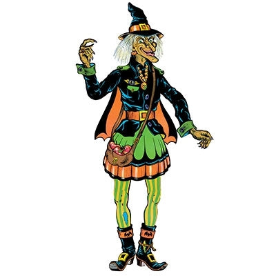 VINTAGE BEISTLE HALLOWEEN JOINTED WITCH
