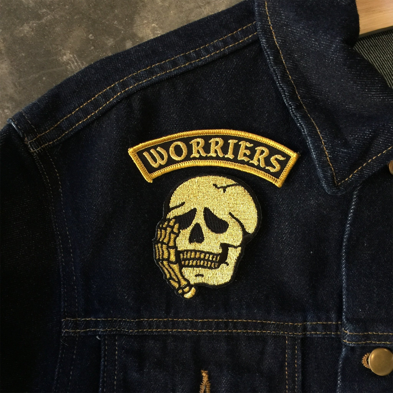 WORLD FAMOUS ORIGINAL WORRIERS ANXIETY CLUB PATCH SET